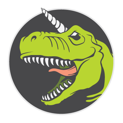 Libuv’s logo: the Unicorn Velociraptor. Where’s the merch?